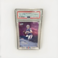 PSA 10 POP 4 🔥 Josh Allen 2022 Panini National Purple /25 RARE