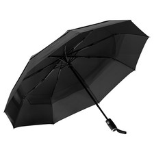 Compact Travel Umbrella 42 Inch Windproof Portable for Rain  Sun Protection