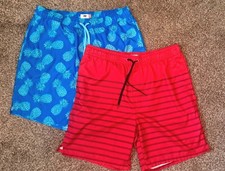 Old Navy Men's Swim Trunks 2 Pair Size XL-TG Great condition, Men Swim shorts