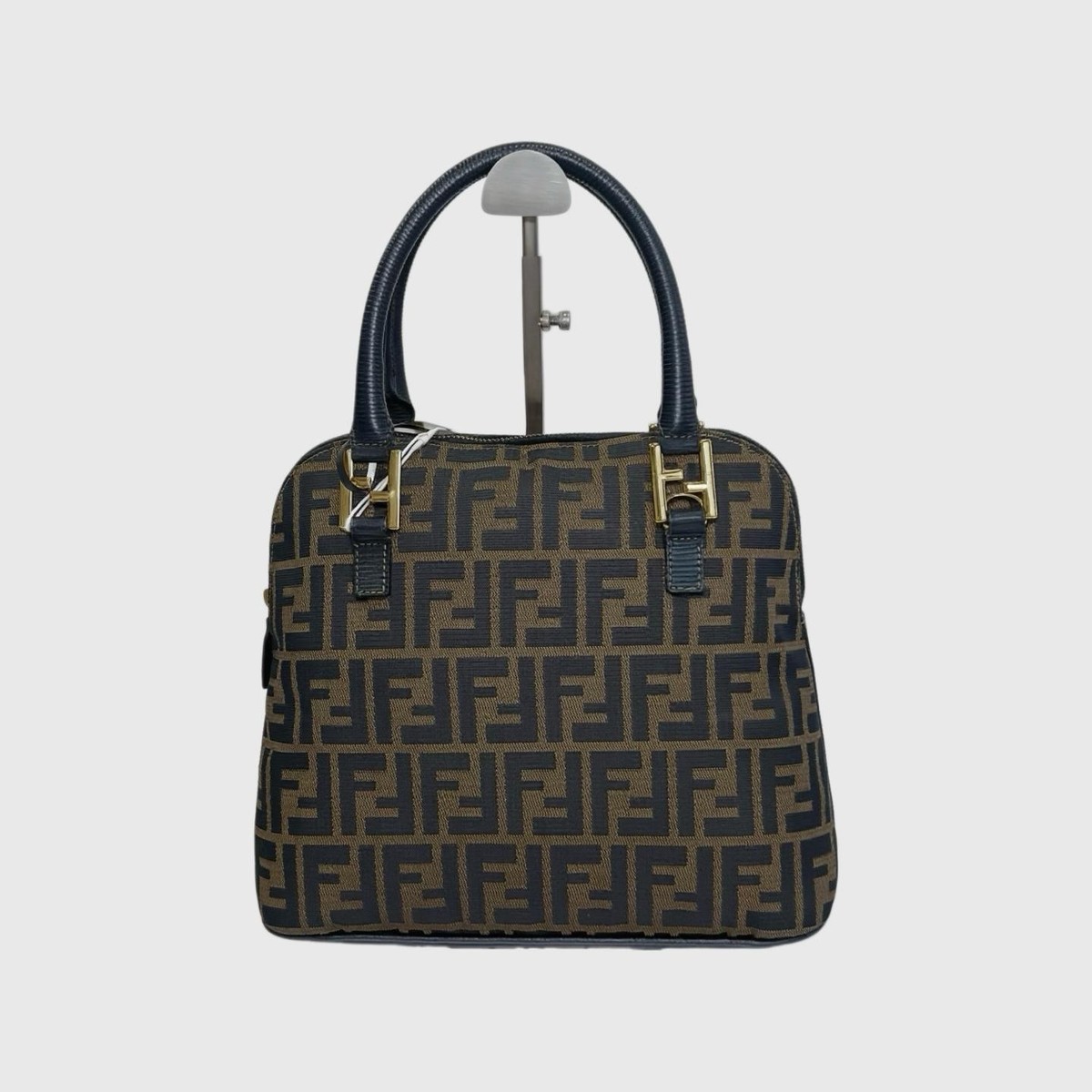 FENDI FF Zucca Canvas Dome Shoulder Bag | eBay