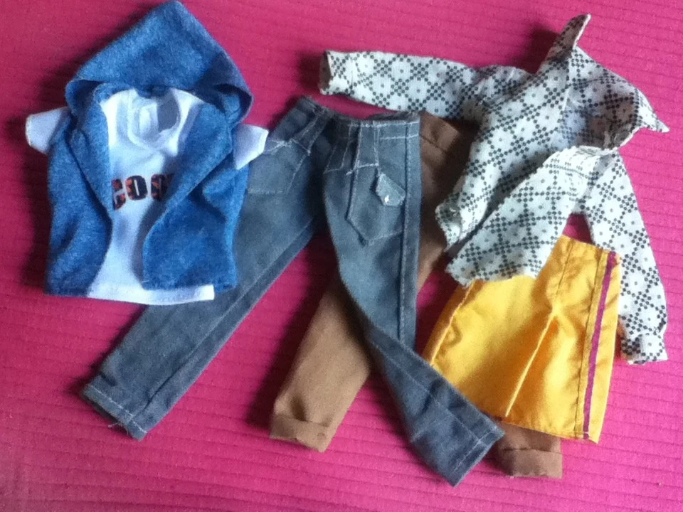 Ken Kleidung Vintage Hosen Hemd Shorts Weste Shirt - Bild 1 von 1