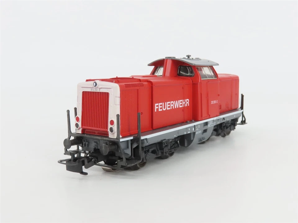 HO 3-Rail AC Marklin 29751 "Fire Department" BR212 Diesel Digital Starter Set - Image 4 of 4