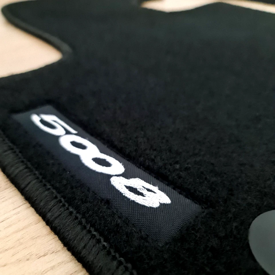 Alfombrillas de terciopelo delanteras coche peugeot 5008 2017-2024 revestimientos alfombras impermeables Foto 4 de 4