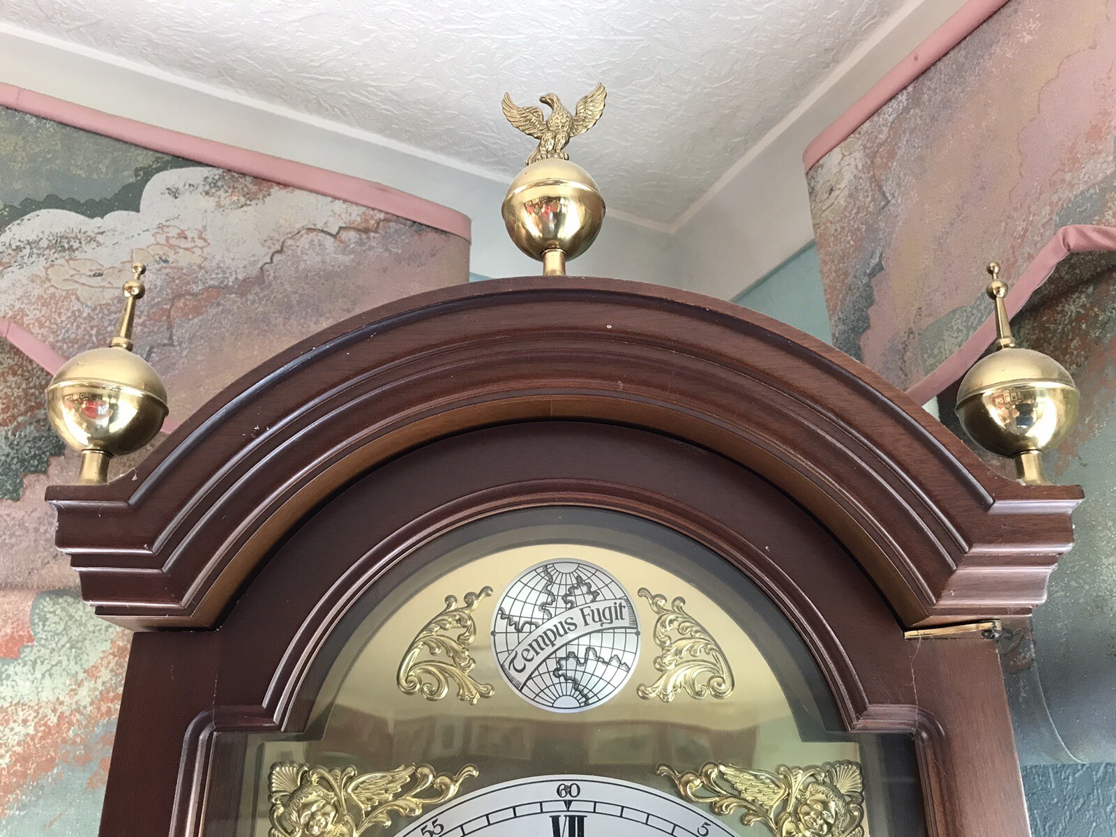 James Stewart (Armagh) Grandfather Long Case Clock 208cm H (top of
