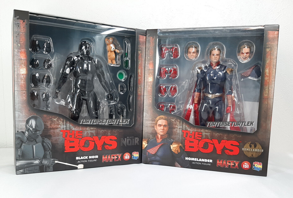 MAFEX No.151 HOMELANDER MAFEX 183 BLACK NOIR THE BOYS Set of 2