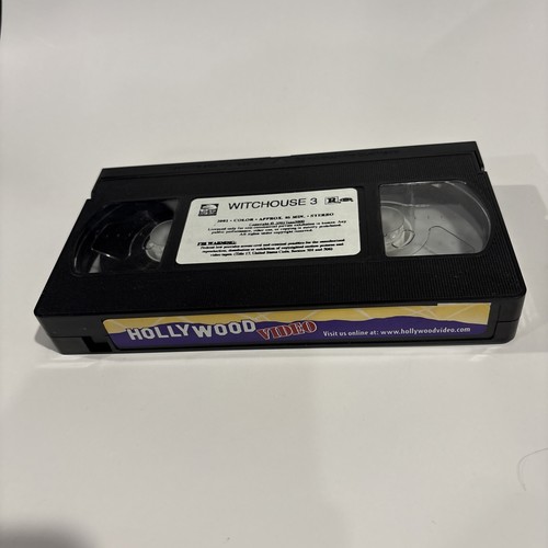 Witchouse 3 Demon Fire 2001 VHS - HORROR - Full Moon Brinke Stevens - Picture 3 of 20