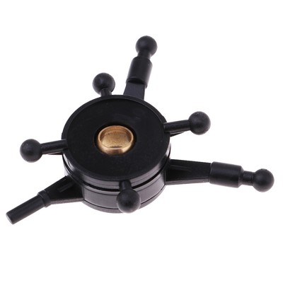 Vbest life Compl Precision Swashplate Swashplate Parte RC Reemplazo Ajuste para WLtoys V977 V966 XK K110 Aviones de Control Remoto.