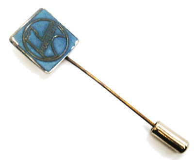 B344) Hoechst Pharmazeutika Arzneimittel Vintage Werbung Krawatte Anstecknadel Anstecker