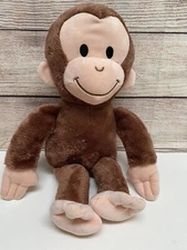 Kohls Cares Curious George Monkey 15" Plush Stuffed Animal Toy  EUC
