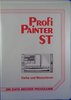 ATARI ST -- PROFESSIONAL PAINTER ST (DATA BECKER - COLOR AND MONOCHROME VERSION)