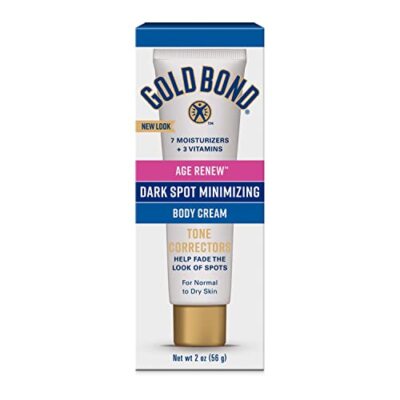 Gold Bond Age Renew Dark Spot Minimizing Age Renew Body Cream, 2 oz., With No 