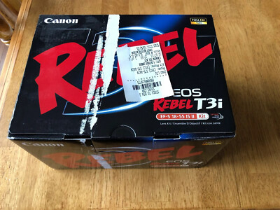 Canon EOS Rebel T3i 18.0 MP Digital SLR Camera - Black (Kit w/ EF-S 18-55mm)