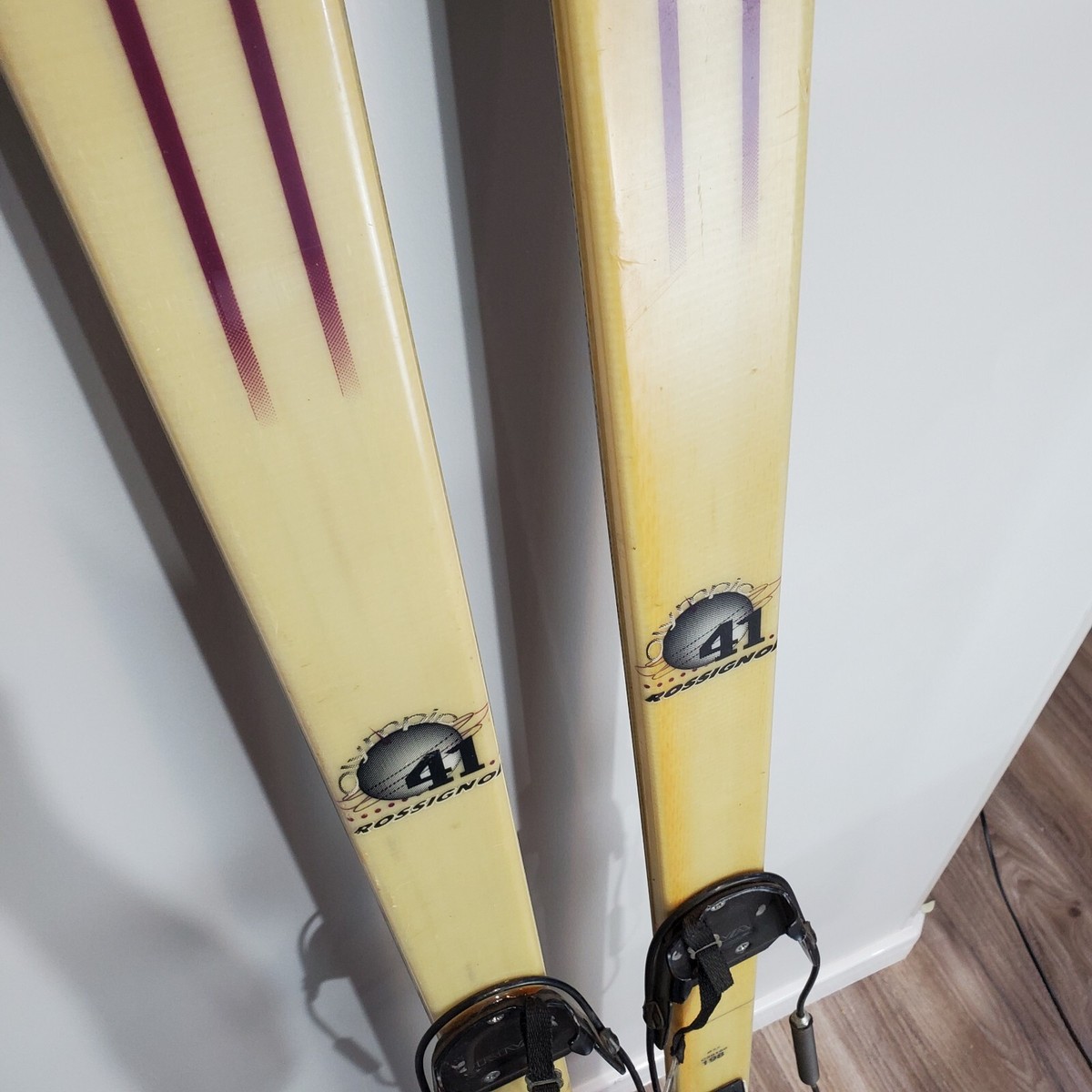 Rossignol Olympic 41 198cm Telemark Skis Voile 3-Pin Cable