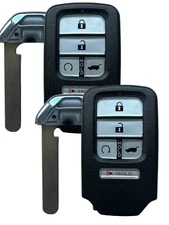 2 For 2016 2017 2018 Honda Pilot Keyless Smart Prox Remote Car Key Fob KR5V2X