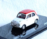 Fiat 595 Abarth Ss Weiß-Rot 1964 1:43 Vitesse Modellauto 24506