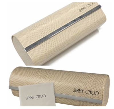 New JIMMY CHOO Reading Eyeglasses JC212 807 53-17 Black & Gold