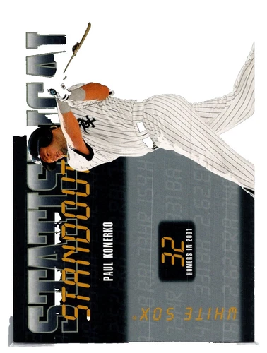 Leaf Paul Konerko Baseball Sports Trading Cards