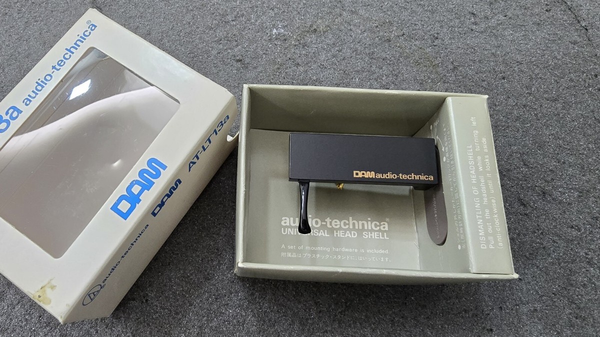 Rare) DAM Audio-Technica AT-LT13a Headshell With Original Box | eBay