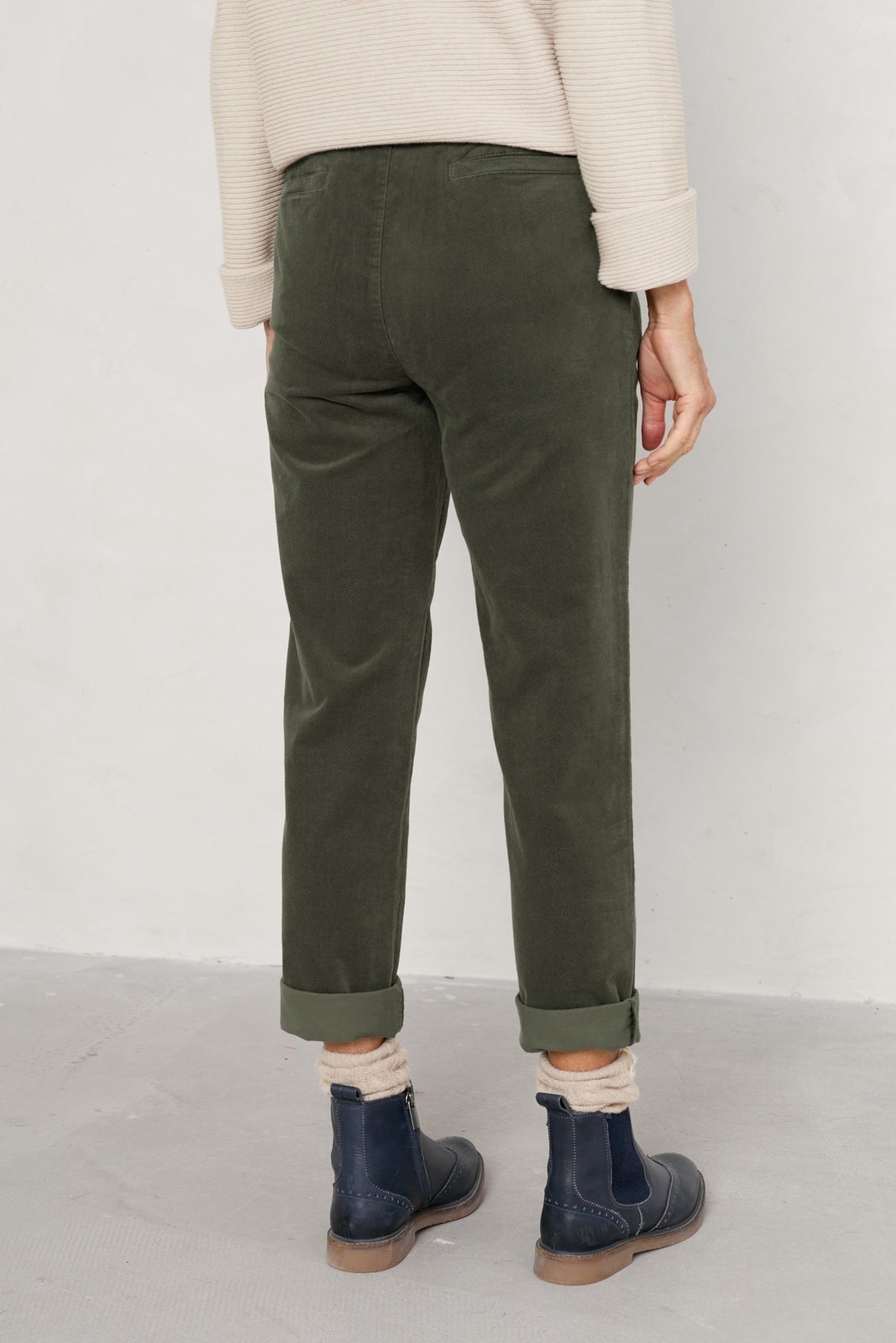 Seasalt Women's Trousers brown Crackington Trousers Regular Nori
