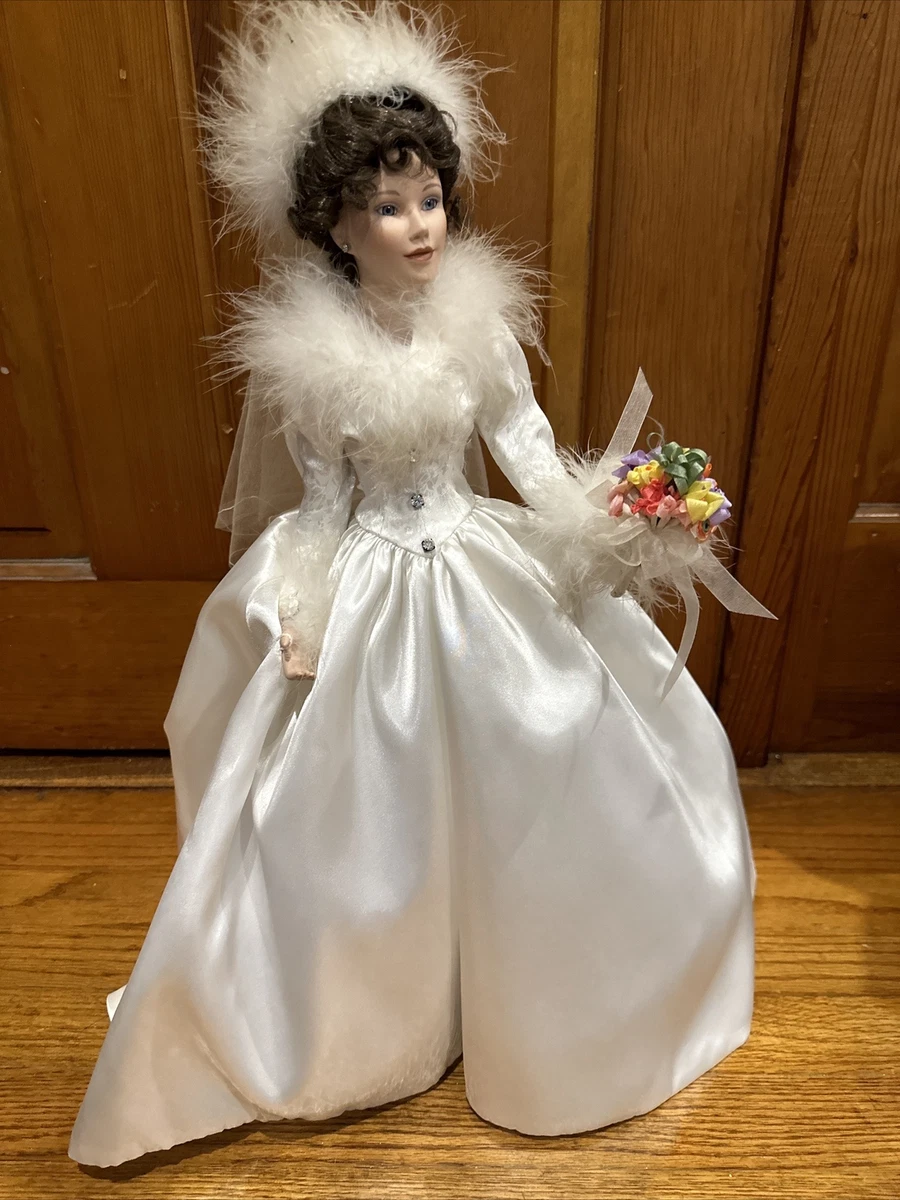 Ashton drake winter cheap romance bride doll