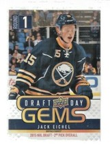 2018-19 Upper Deck NHL Draft Day Gems #GEM01 Jack Eichel Buffalo Sabres
