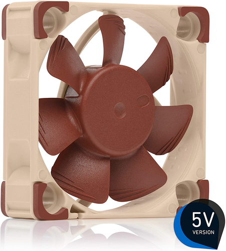 Noctua Nf-A4X10 5V, Premium Quiet Fan, 3-Pin, 5V Version (40X10Mm, Brown) - Picture 2 of 12