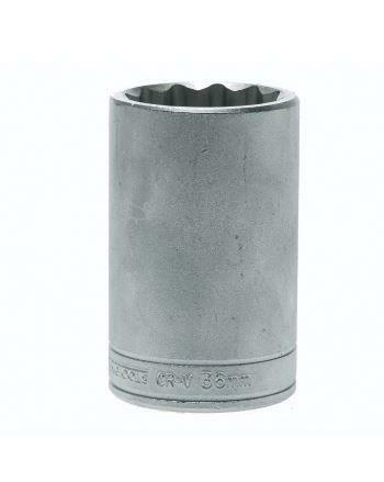 Teng Tools M120636-C 36MM 1/2"" Drive 12 Point Deep Metric Socket TEN-M120636-C
