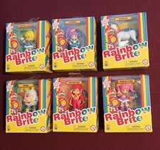 RAINBOW BRITE TLS TOY 40TH ANNIVERSARY SET OF 6 MINI FIGURES NEW IN BOX MIB NRFB