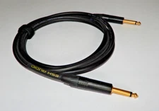 ESH AUDIO - GUITAR CABLE  - Mogami GOLD 2524 - Neutrik Black/Gold