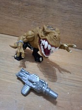Street Sharks T-Bone T-Rex Extreme Dinosaurs 1996 Mattel sano con ARMA