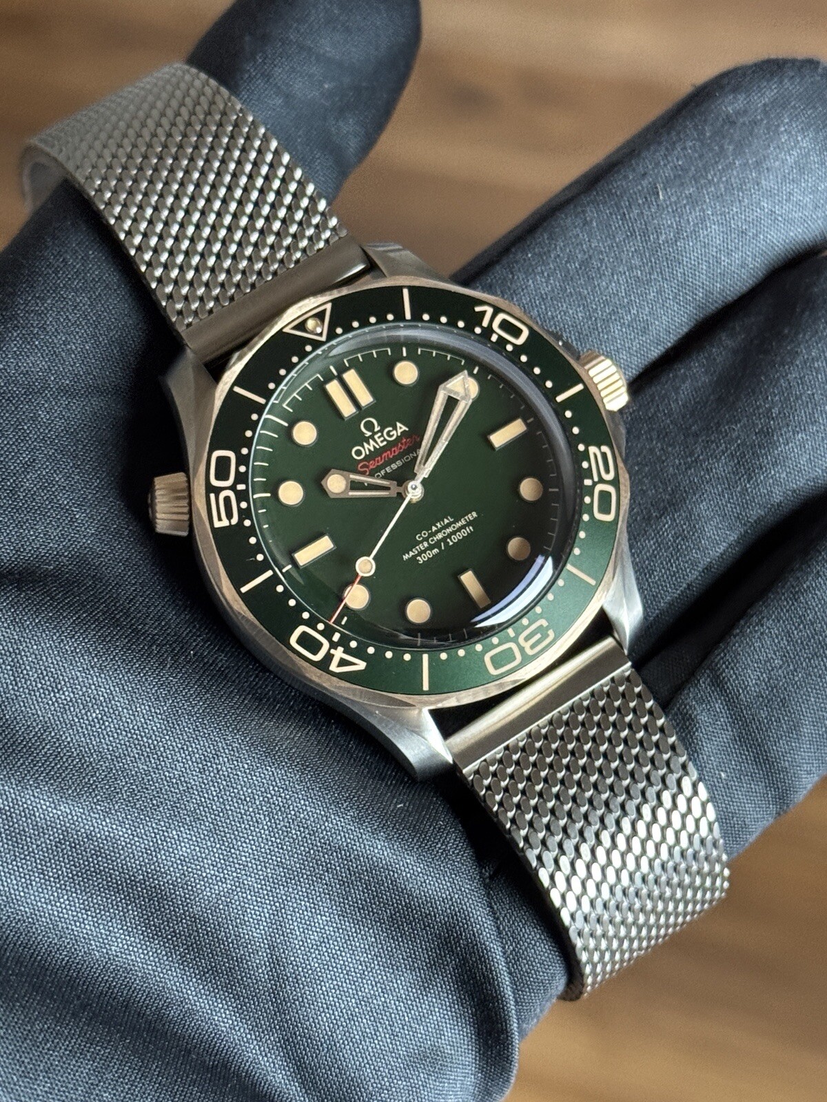 Omega Seamaster 300 Green Dial Omega Seamaster Diver Green Dial
