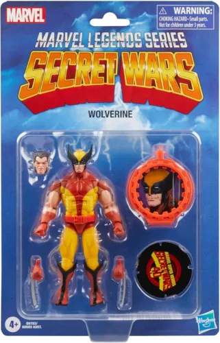 Hasbro Marvel Legends Secret Wars Wolverine 6 Inch Action Figure 2024