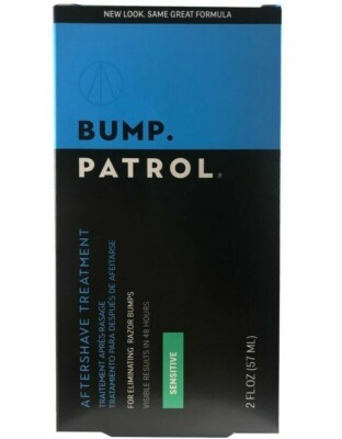 Bump Patrol Sensitive Formel Aftershave Rasierer Verbrennung heilt Behandlung 2oz