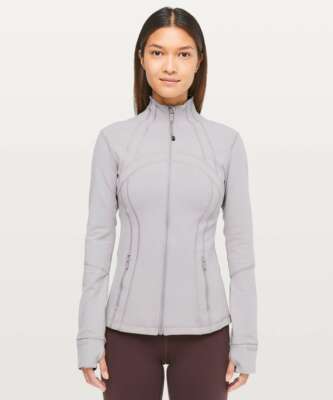 NWOT Lululemon Define Jacket Dark Chrome SIZE: 8 | eBay