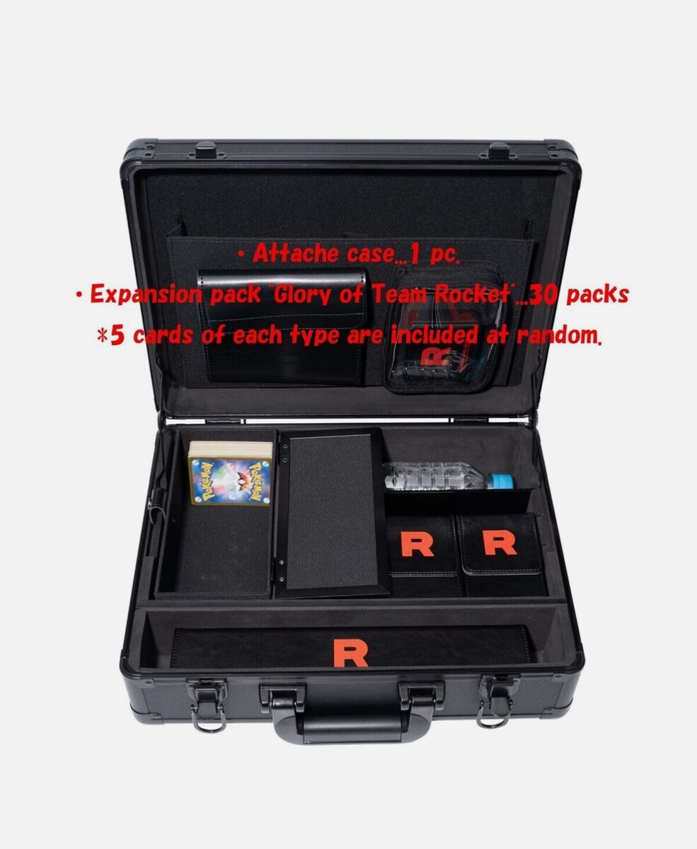 Pokemon Center Original Team Rocket 2025 Goods Bag Card Case Pokemon Center Original Team Rocket 2025 Goods Bag Card Case