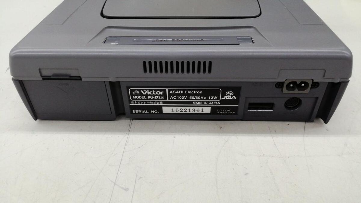 VICTOR V SATURN Console RG-JX2 Tested System VICTOR V SATURN Console RG-JX2 Tested System
