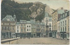 Postcard Dinant Place de I`Eglise WW1 (B689)