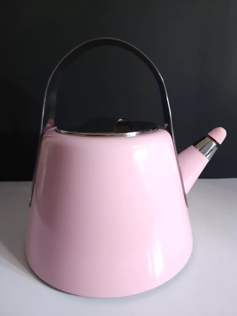 BlinQ Passionate Pink Stainless Steel 2.5qt Whistling Tea Kettle