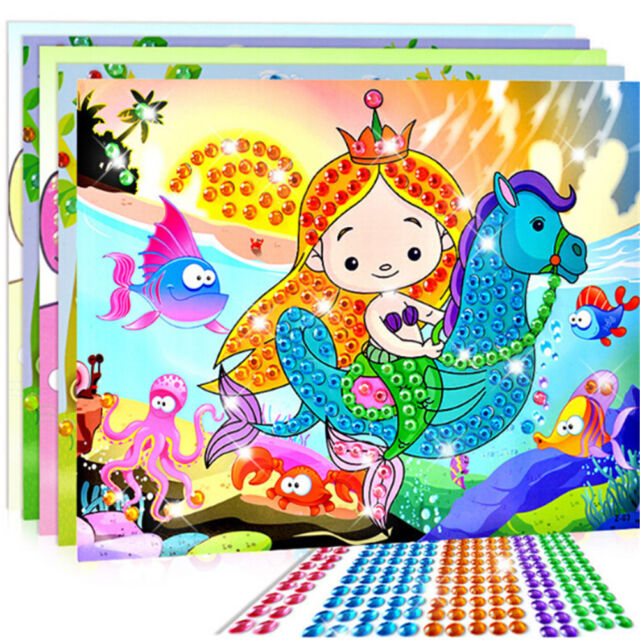 5D DIY Diamond Painting Cross Adults Kits Puzzles Mosaic Embroidery Educational