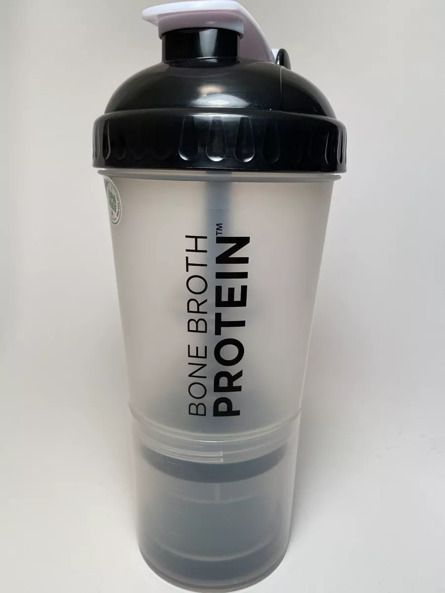 Protein Shaker Bottle with Vitamin Holder - Brand New