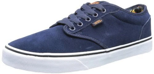 Sneakers Vans Atwood Native Mood vulcanizzate skateboard scamosciate blu navy bianco UK 6