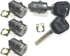 2015-2024 EXPRESS SAVANA 4 DOOR KEY LOCK CYLINDERS W/2 Chevy LOGO KEYS 5926115