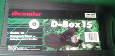 Discwasher D-Box 15 CD Carrying Case-Holds 15 CDS W Carrying Handle-NEW-SHIP24HR