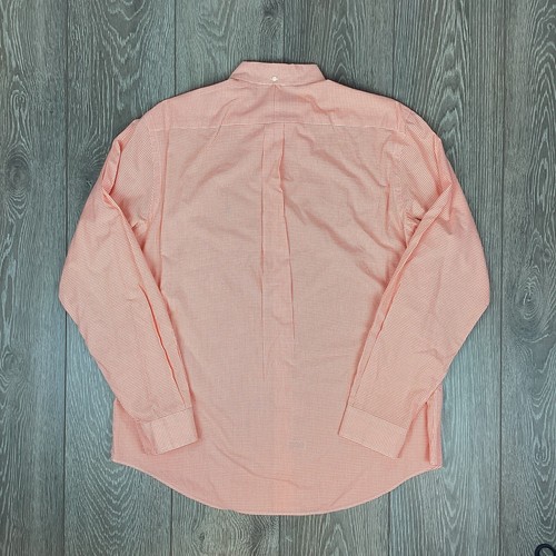 Ralph Lauren Button Down Shirt Long Sleeve Plaid Orange Men’s XL - Picture 4 of 5