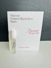 Baccarat Rouge 540 Eau de Parfum by Maison Francis Kurkdjian Vial Sample 2ml