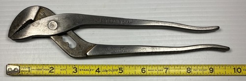 Vintage Crescent Tool Co. CRESTOGRIP P-210 "Worlds Thinnest Utility Pliers" USA - Picture 9 of 14
