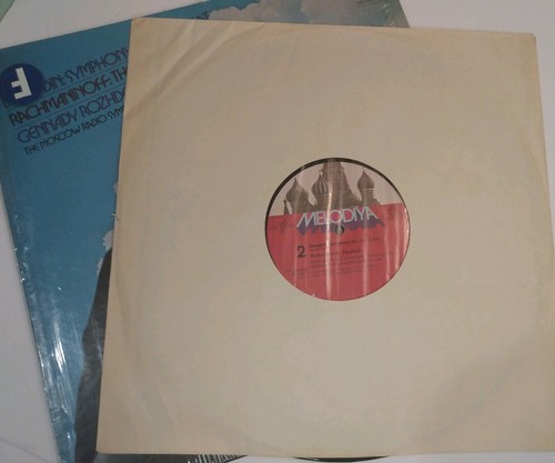 Vinyl LP Album Brordin Rachmaninoff Rock Moscow USSR Orchestra - Picture 5 of 5