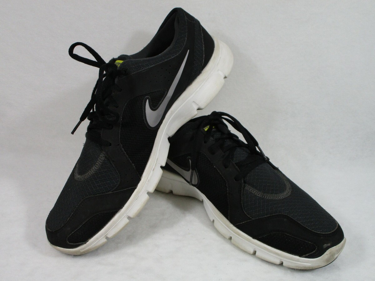 Nike Flex Experience RN Running Shoes Men's Size 14 Black White