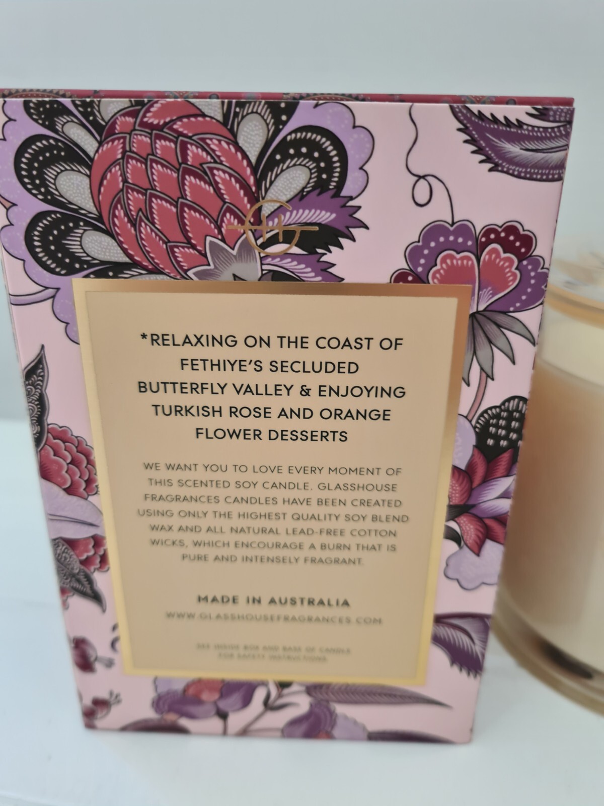 Glasshouse Fragrances Candle 380g Tigerlily Fethiye eBay