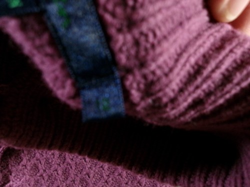 Boden Sweater Womens UK 12 US 8 Purple 100% Wool 3/4 Sleeve Button Down Cardigan - Picture 6 of 13